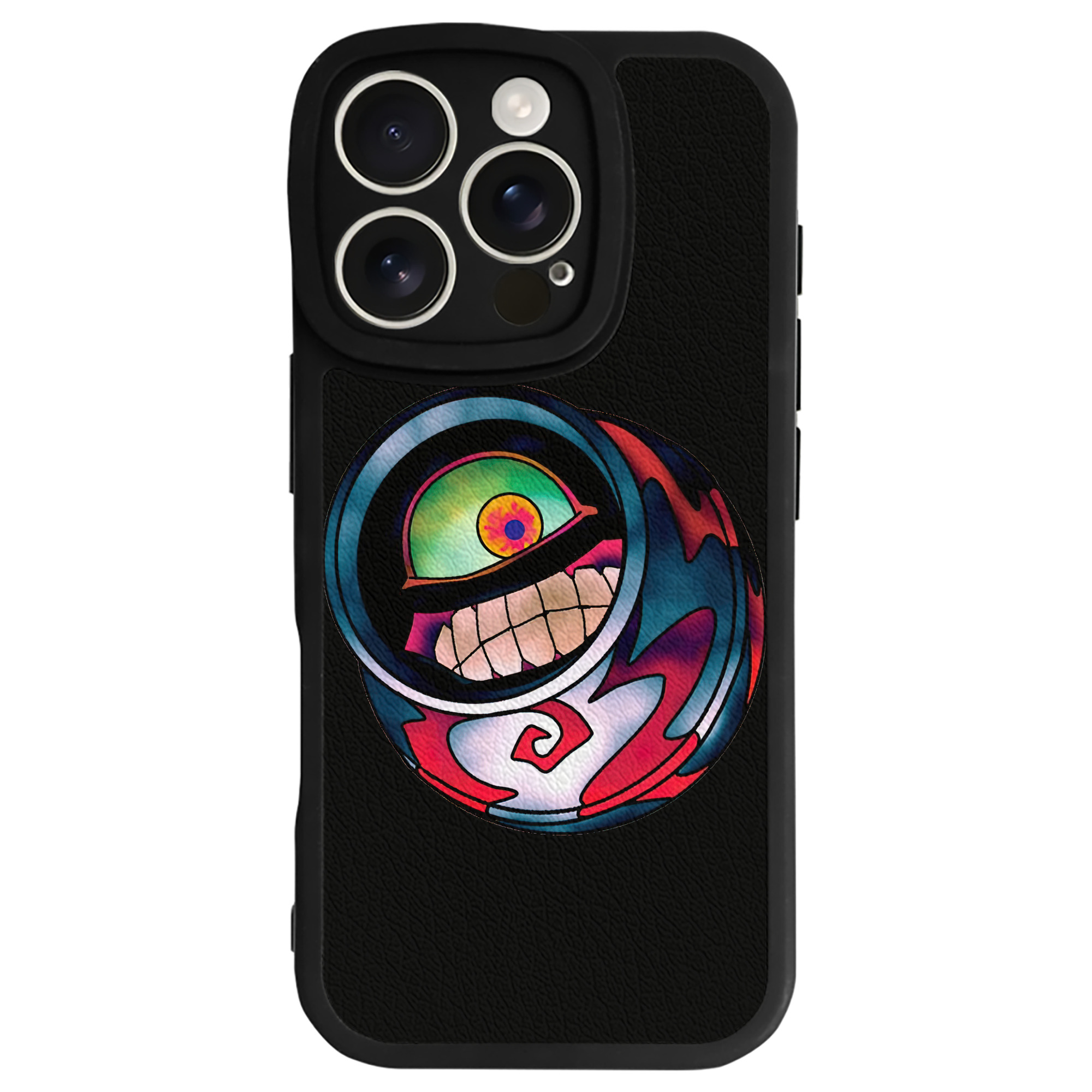 遊☆戯☆王 Yu-Gi-Oh! 【iPhone 16シリーズ対応】シリコンスマホケース（レザー調） 材質：シリコン